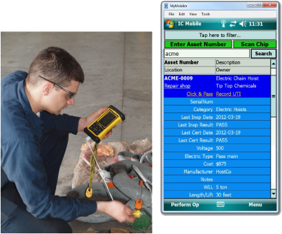 IC Mobile screen